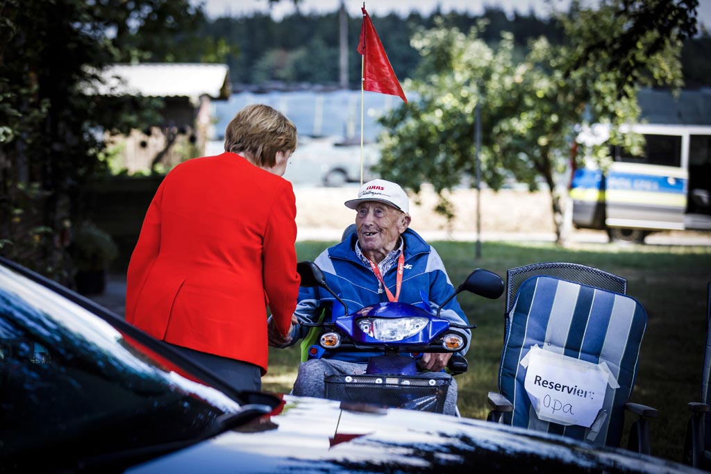 Landpartie - Angela Merkel